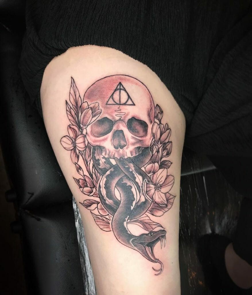 91 SpellBinding Death Eater Tattoo Ideas with Meaning