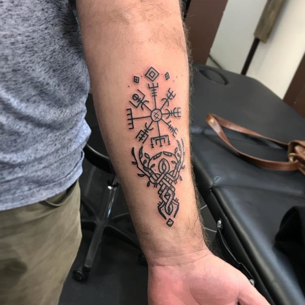 Forearm Yggdrasil Tattoo Outsons