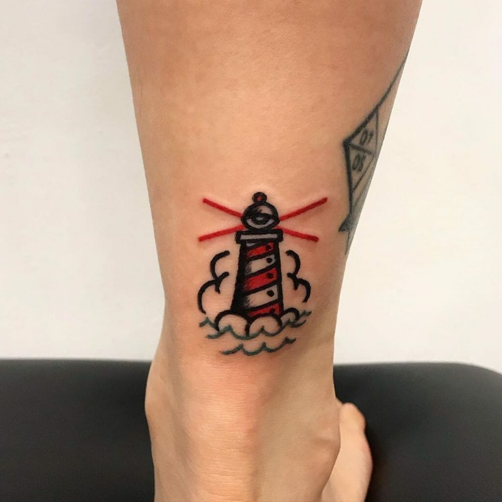 Lighthouse Tattoo Small Simple Outsons