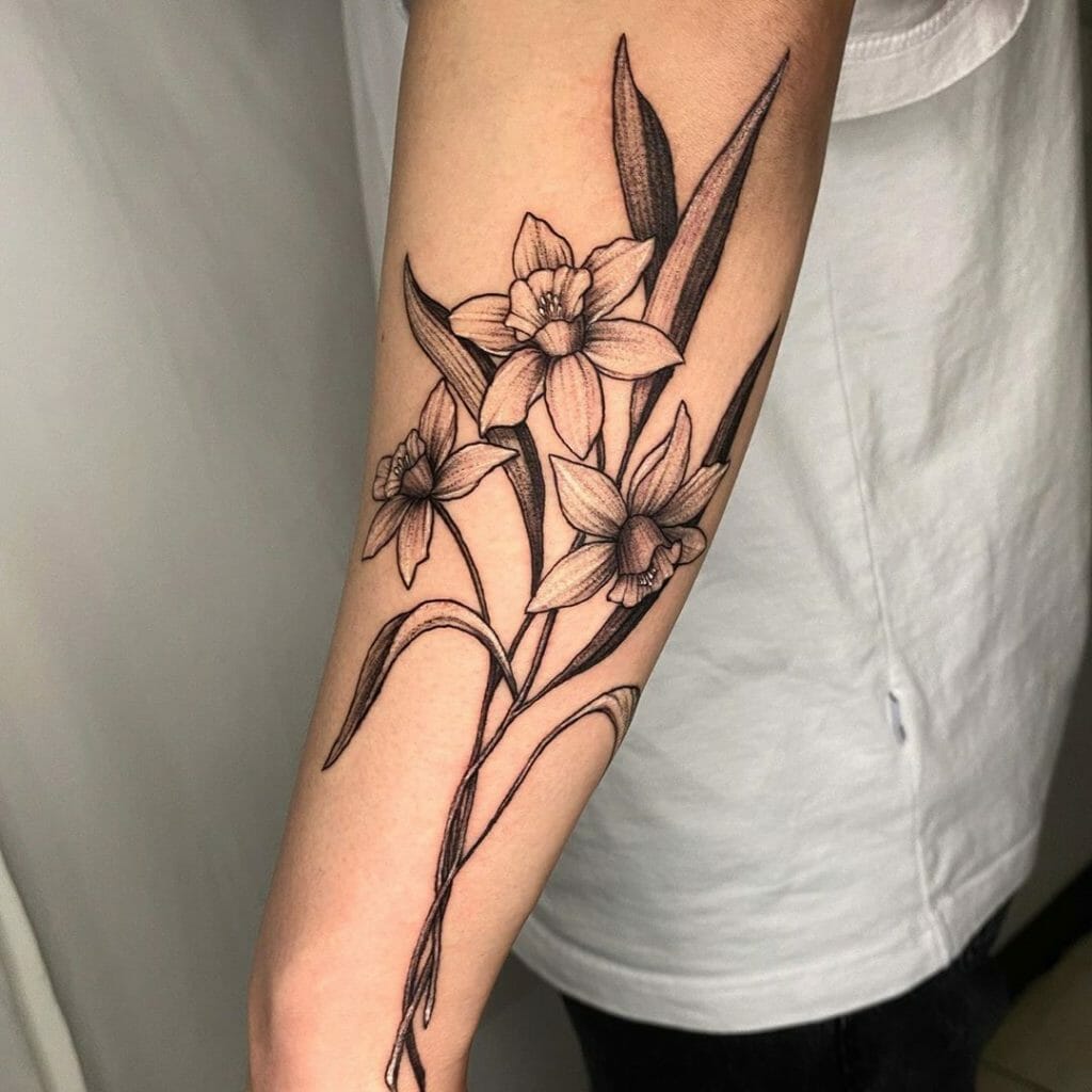 Daffodils Time Tattoo