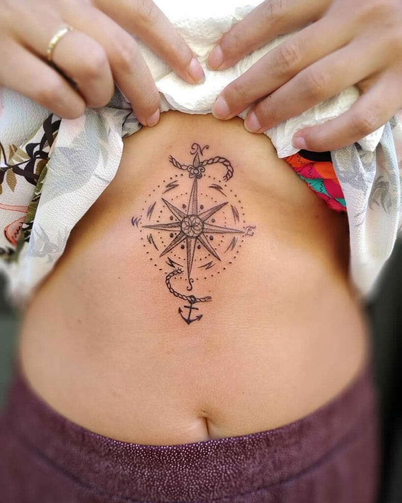 Simple Sternum Tattoo Outsons