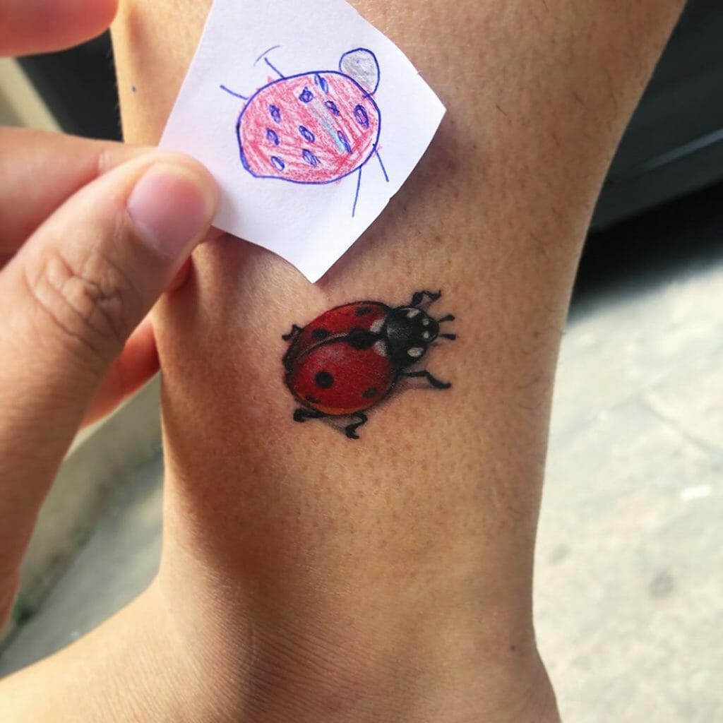 Small Ladybug Tattoo Design Outsons