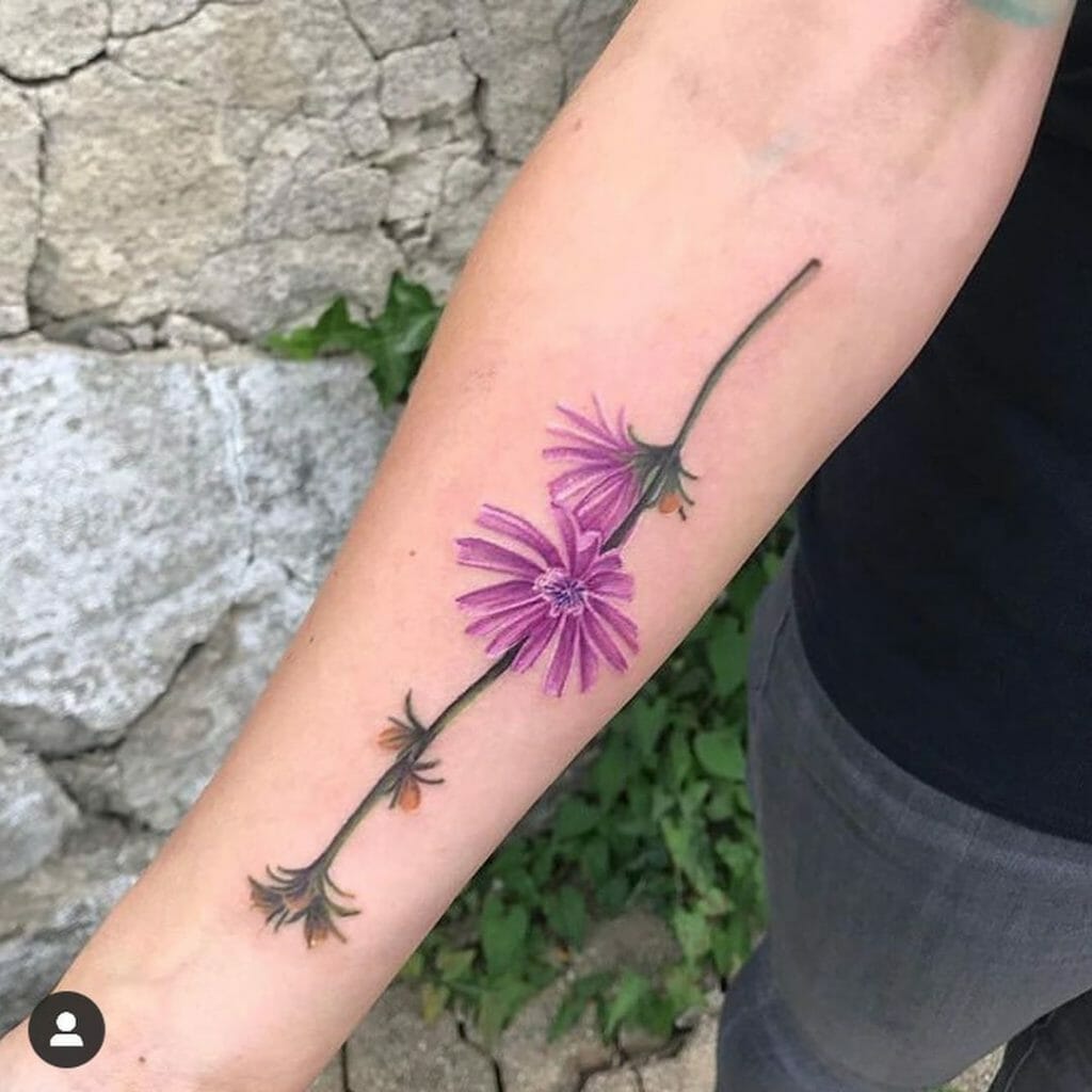 Small Lavender Tattoo On Wrist Outsons