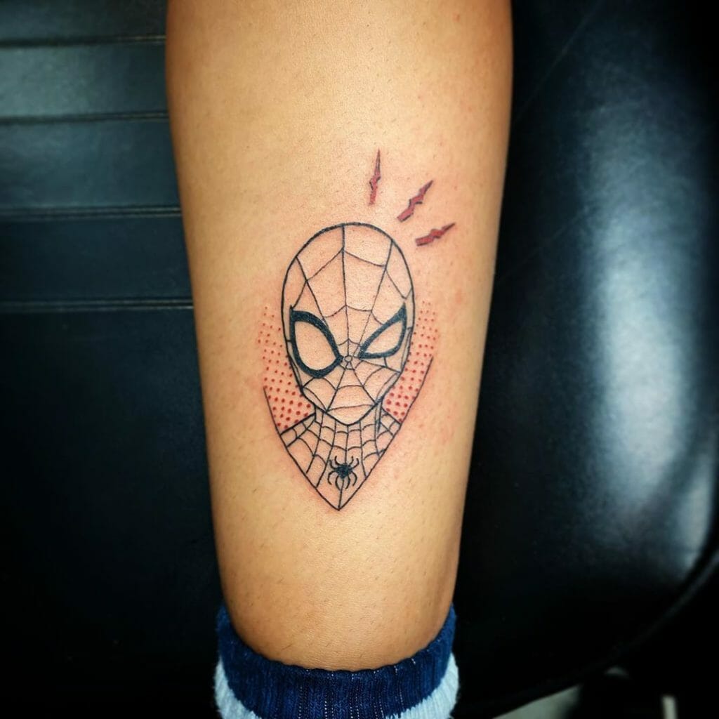 Spiderman Tattoo Small 1 Outsons