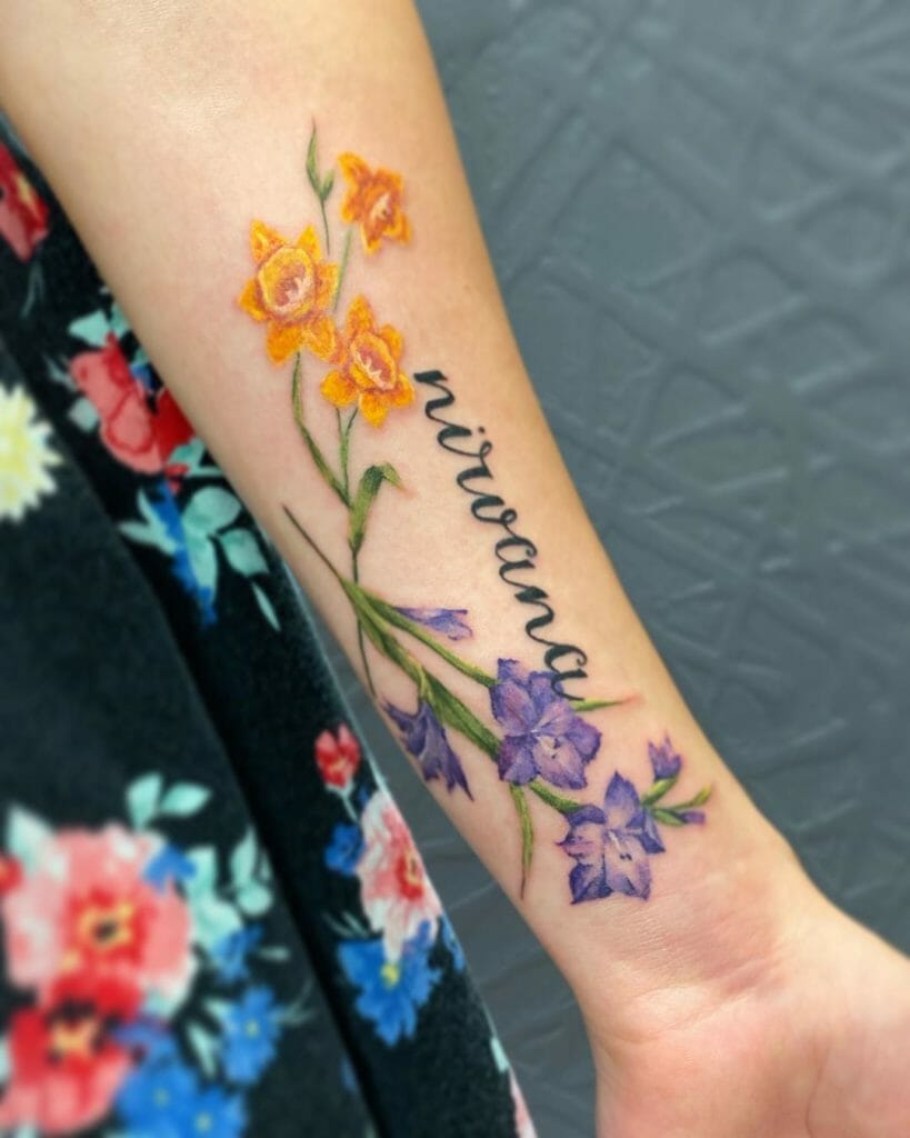 Spring Flower Tattoos 