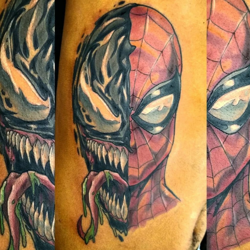 Venom Spiderman Tattoos Outsons