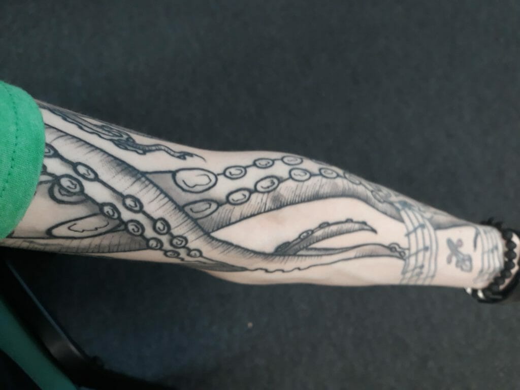 tentacle tattoos