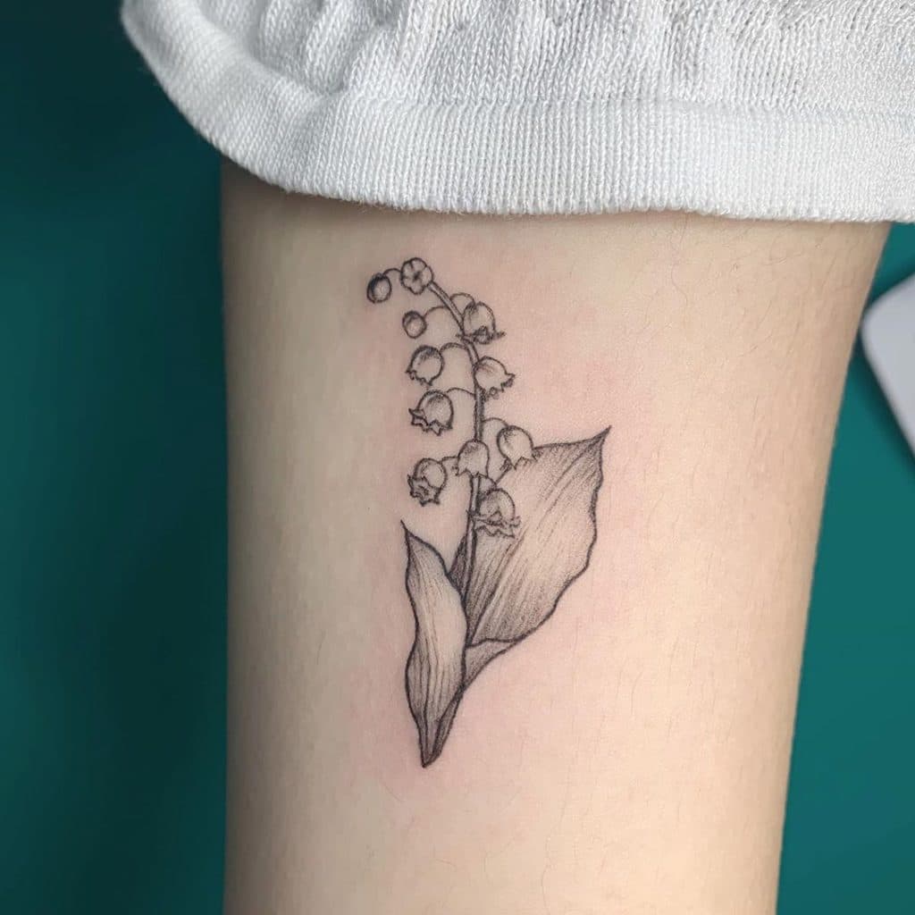 Lily of the valley tattoo tumblr