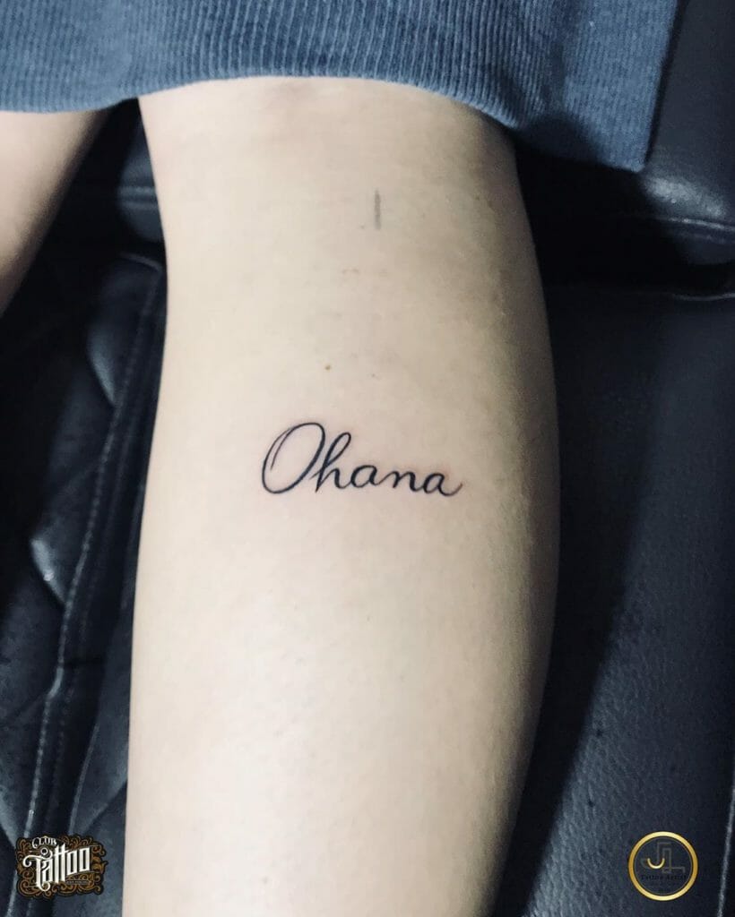 ohana tattoo