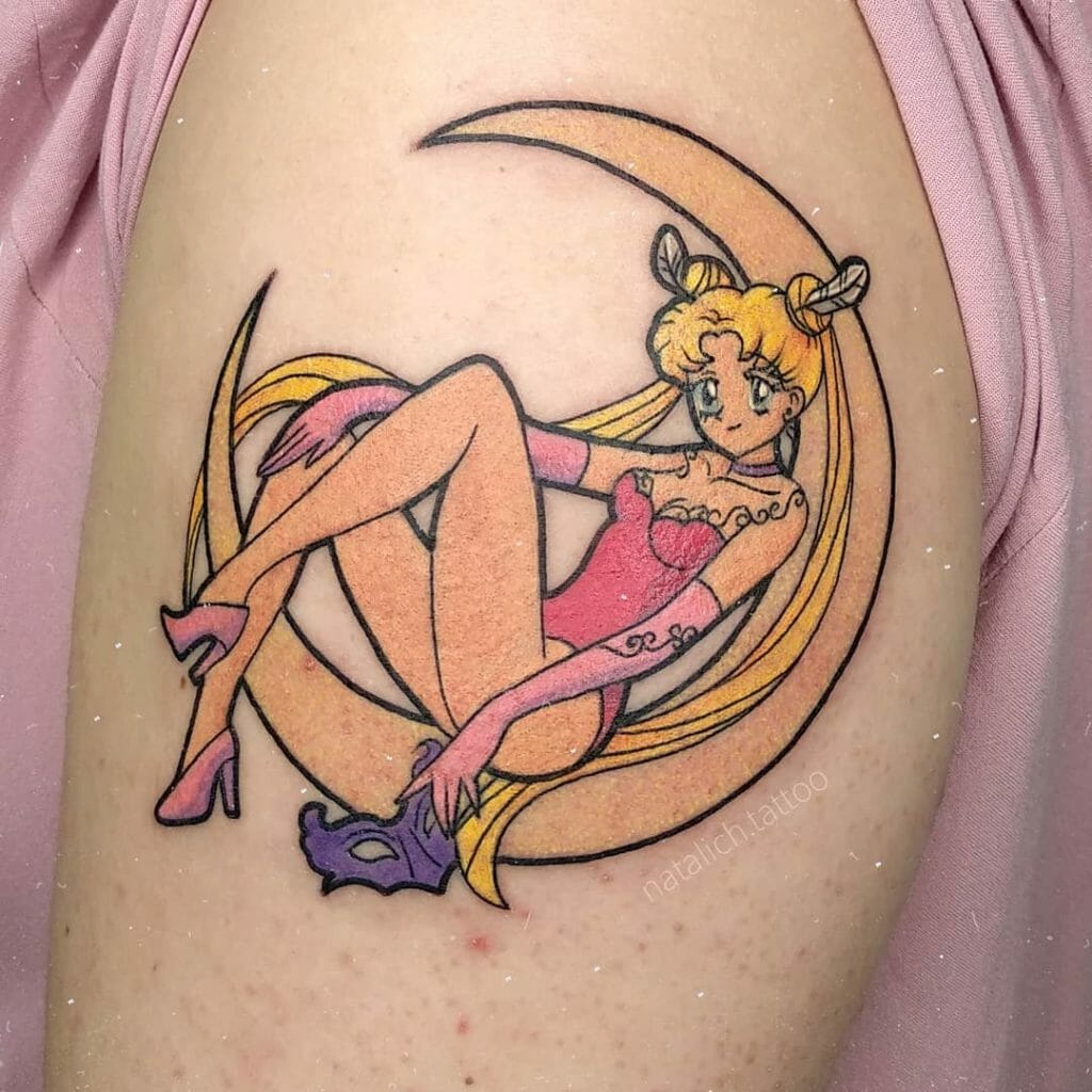 sailor moon tattoo