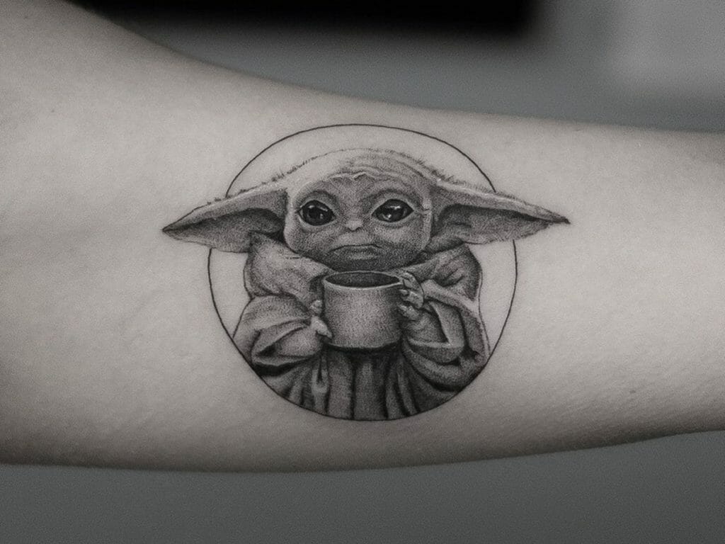 Baby Yoda Tattoo