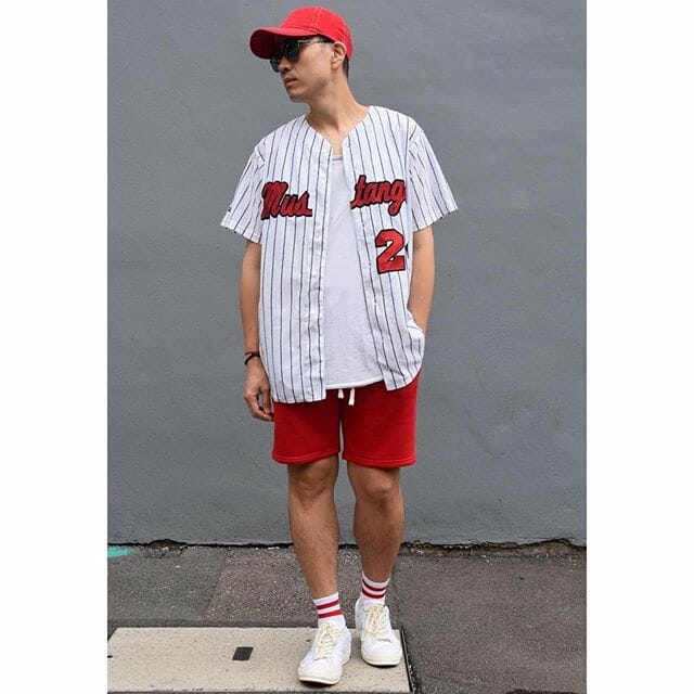 Basic Style Baseball Jersey Outfits