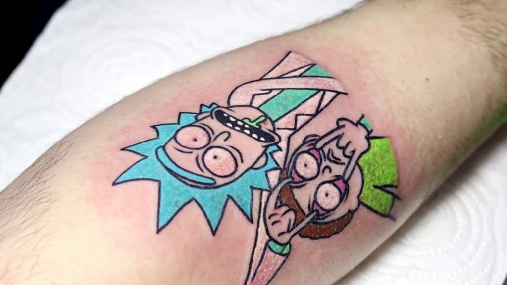 Best Rick And Morty Tattoo