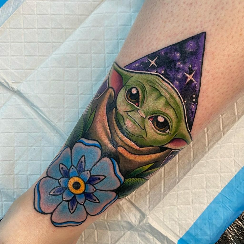 Big Baby Yoda Tattoos