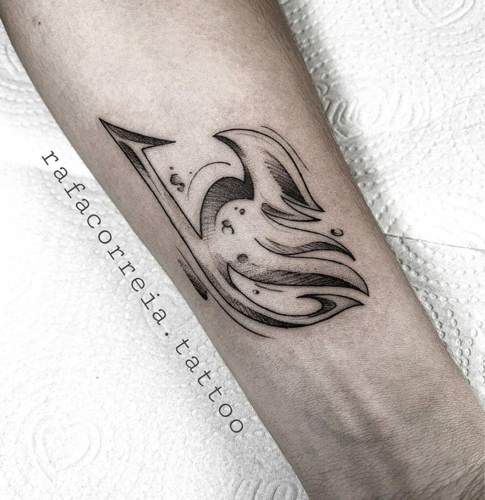 Black Ink Information Fairy Tail Tattoo