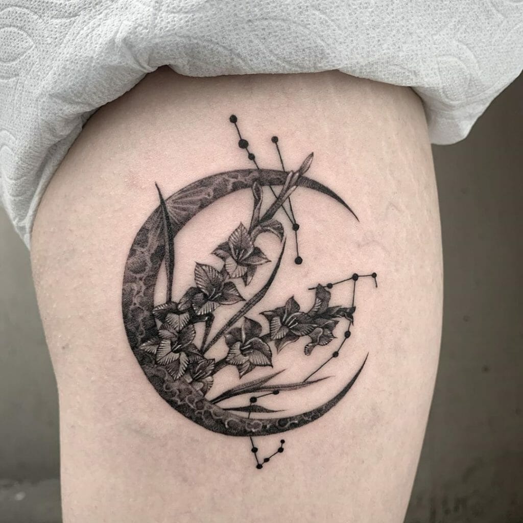 Constellation Gladiolus Tattoo