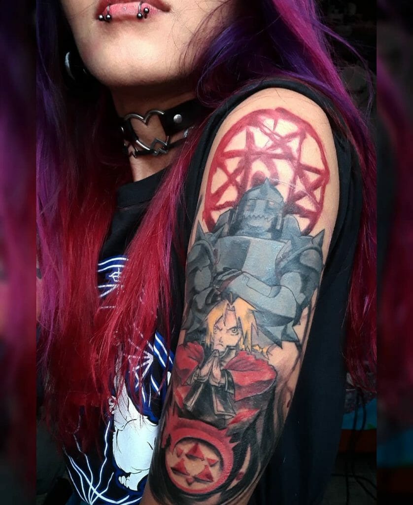 Fullmetal Alchemist Brotherhood Tattoo