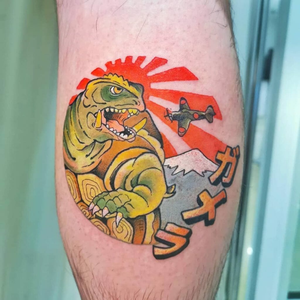Godzilla King Tattoo