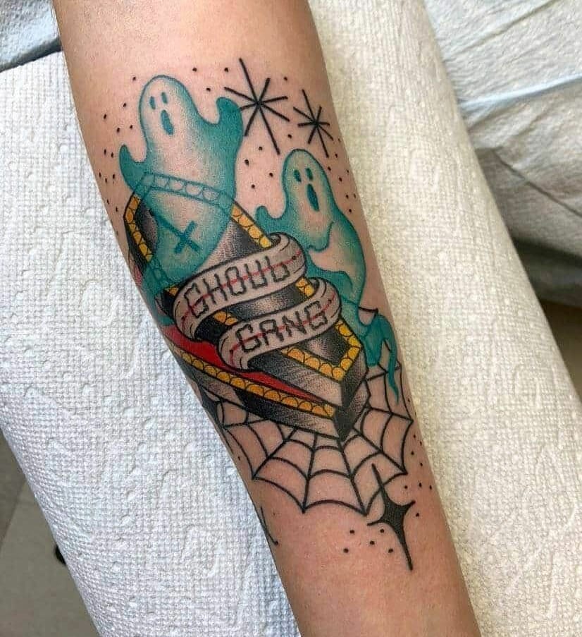Indie Ghost Tattoo
