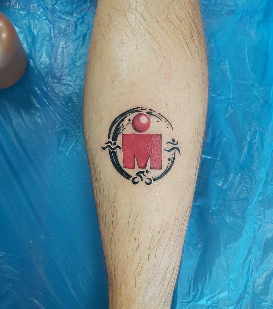 Ironman M Dot Logo Tattoos