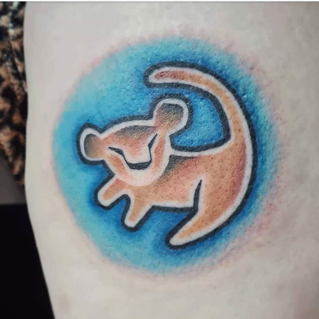 Lion King Simba Symbol Tattoo