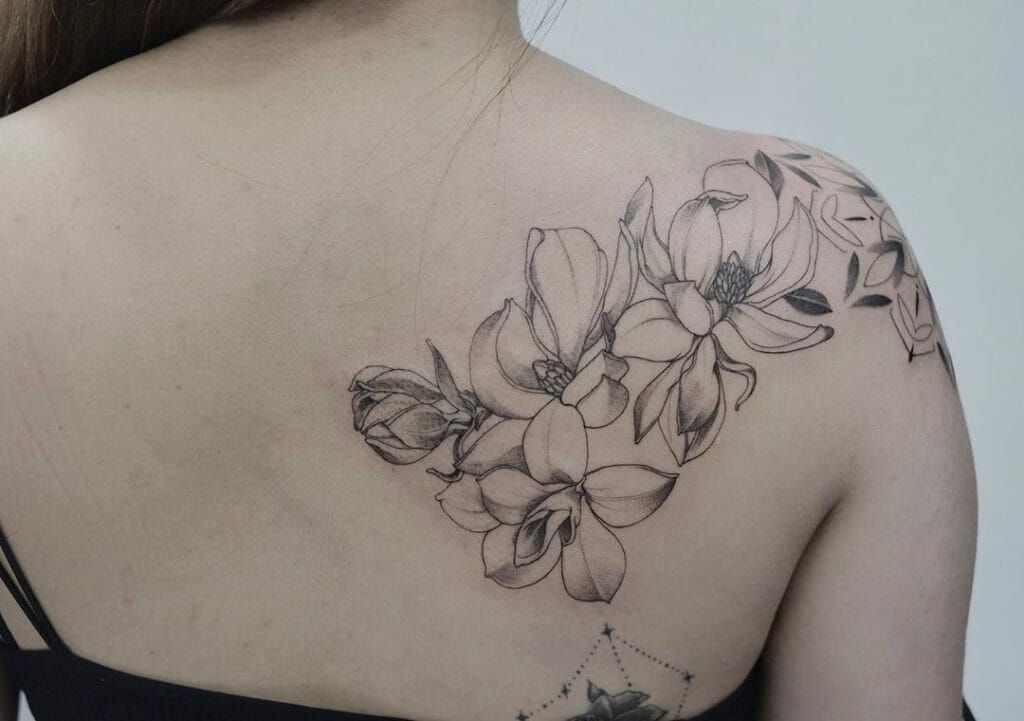 Magnolia Blossom Tattoo