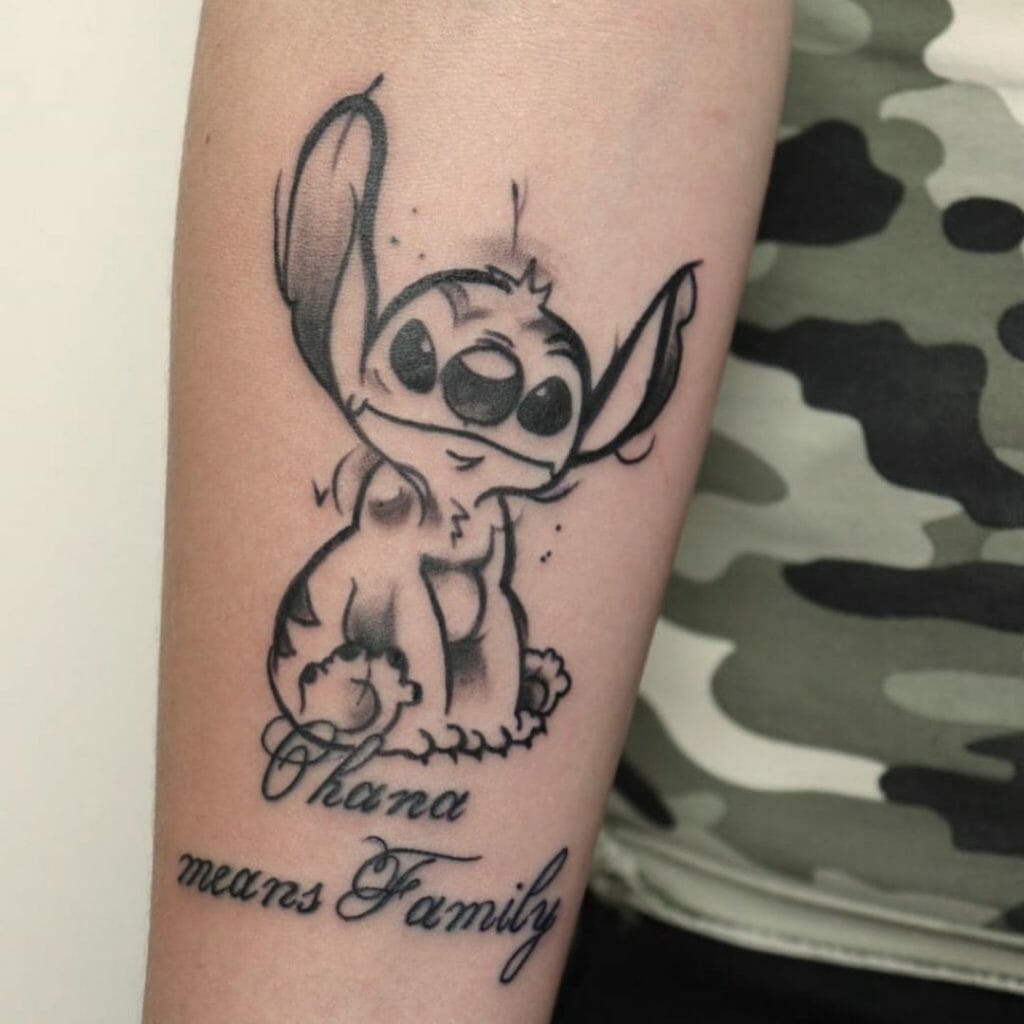 Ohana Means Family Stitch Tattoo Outsons