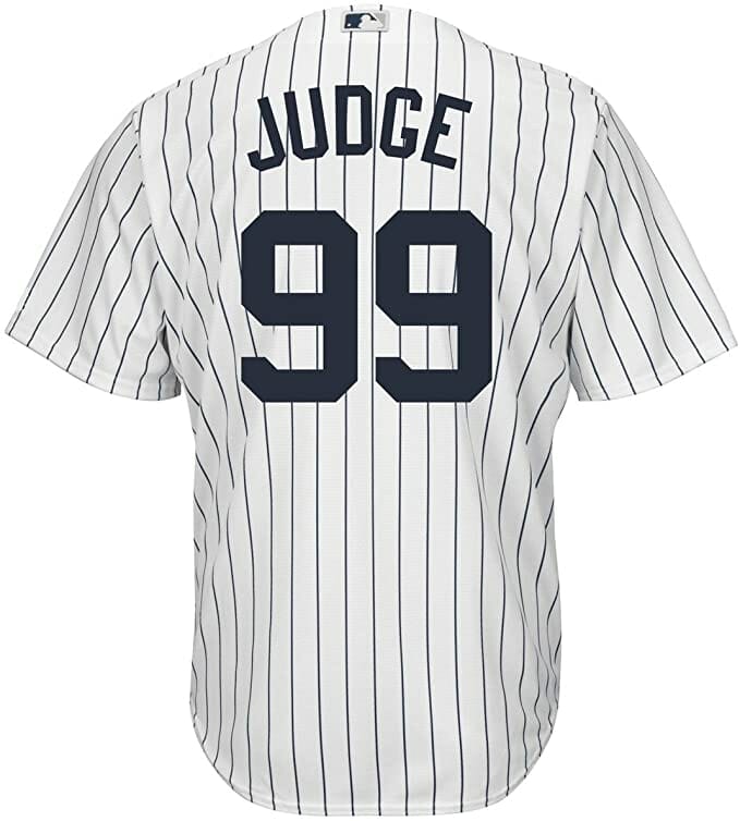 Outerstuff Aaron Judge New York Yankees #99 Youth Cool Base Home Jersey