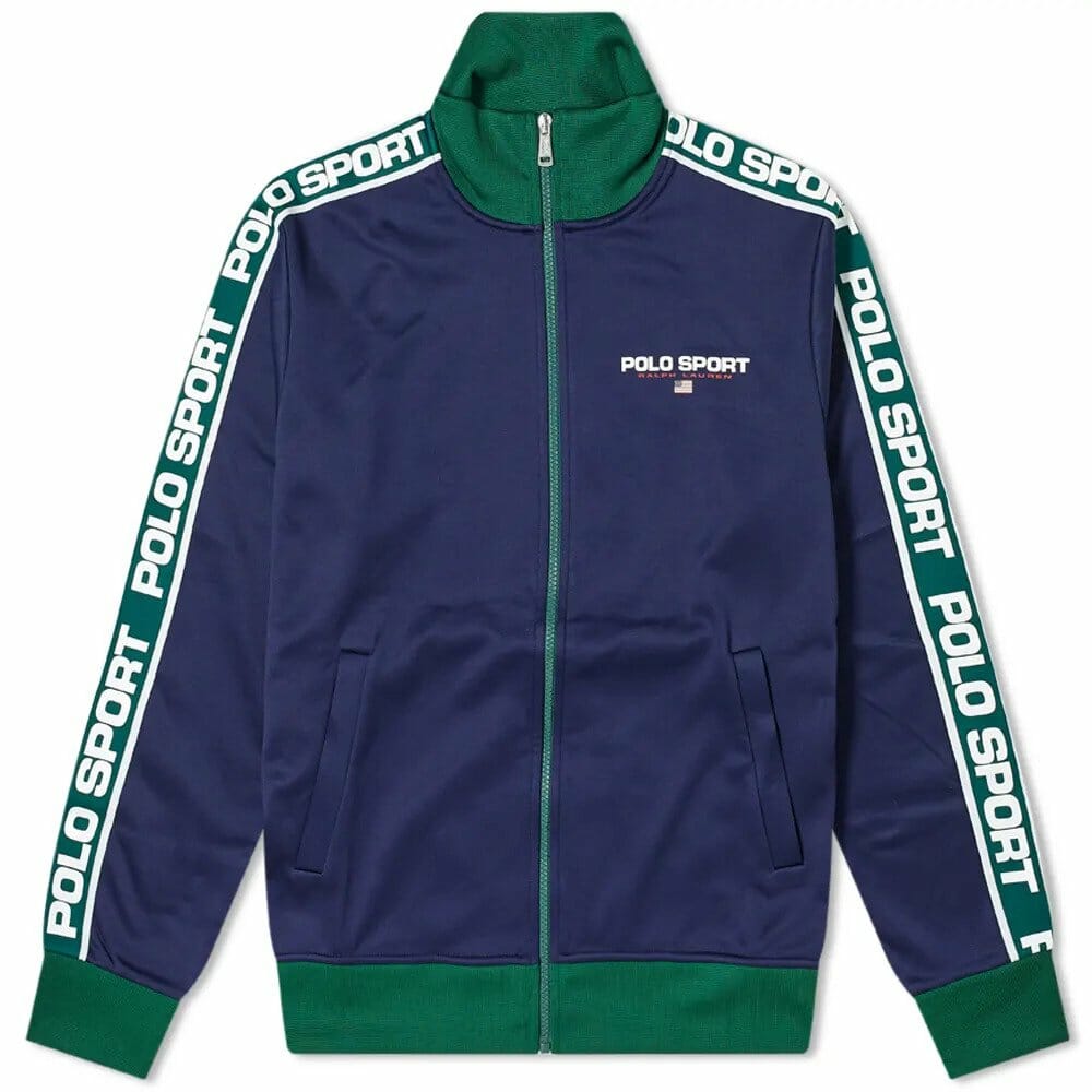 POLO RALPH LAUREN POLO SPORT TAPED TRACK JACKET