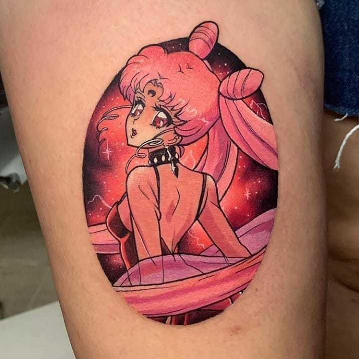 Queen Serenity Sailor Moon Tattoo