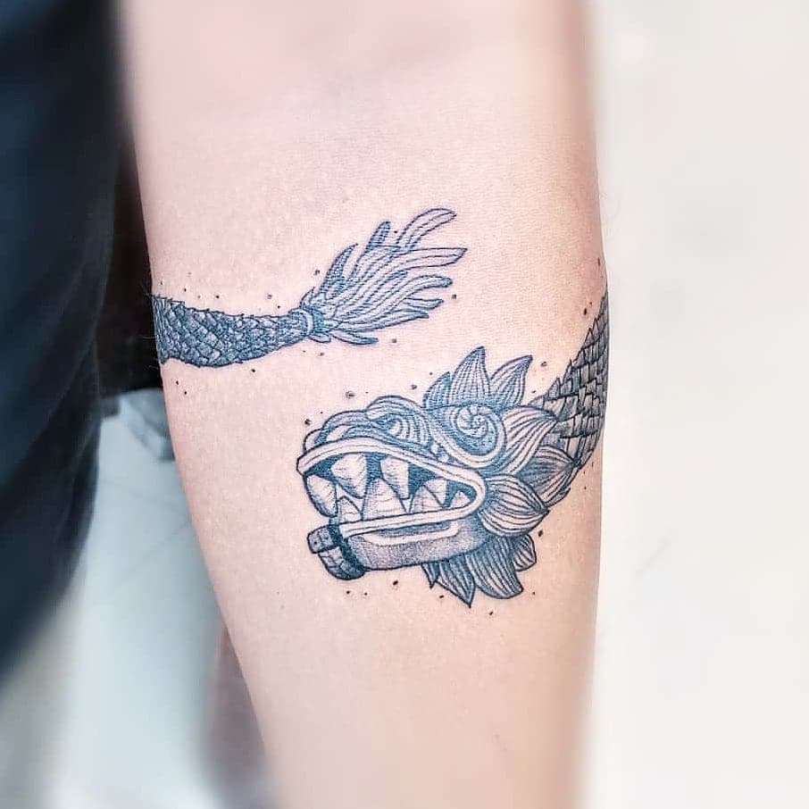 Quetzalcoatl Men Best Tattoo