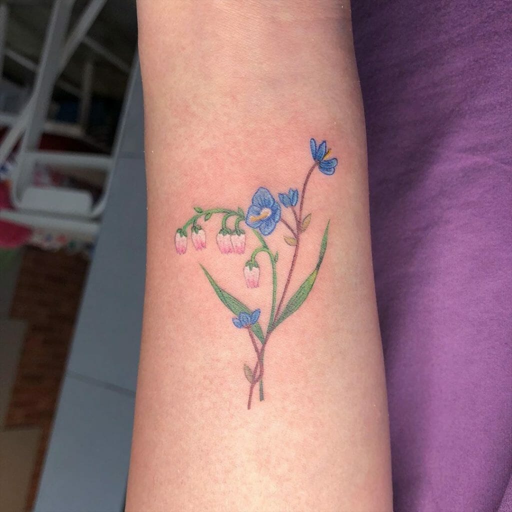 Small Lily Of The Valley Tattoo