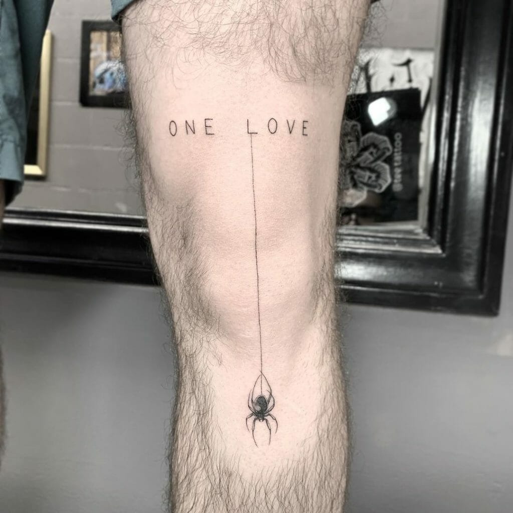 Spider One Love Tattoo