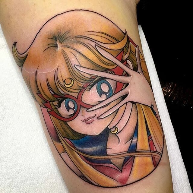 Stylized Sailor Venus Tattoo