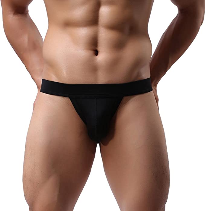 Summer Code Men's Athletic Supporter Performance Jockstrap Elastic Waistband Underwear