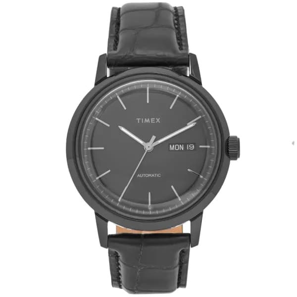 Timex Marlin Automatic Watch Black