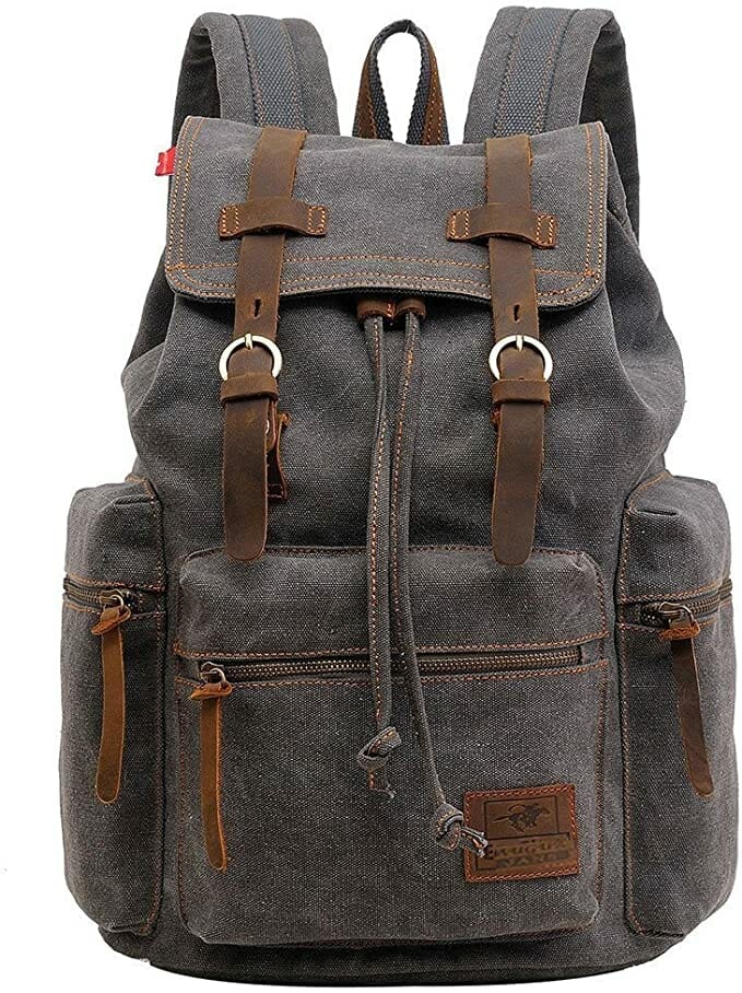 Vintage Casual Leather Backpack