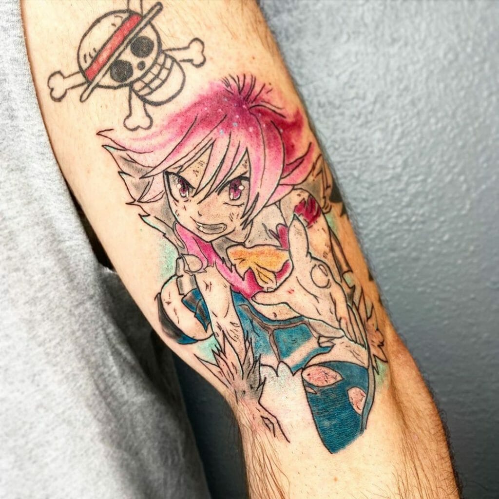 Wendy Dragon Force Fairy Tail Tattoo 2 Outsons