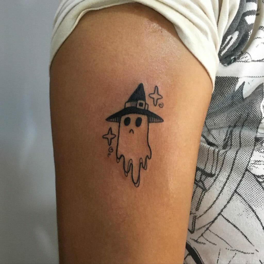 Witch Ghost Tattoo