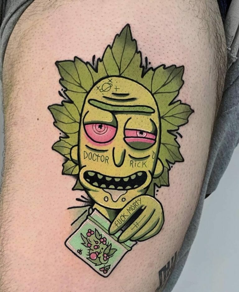 Best Rick And Morty Tattoo Ideas You Need To See