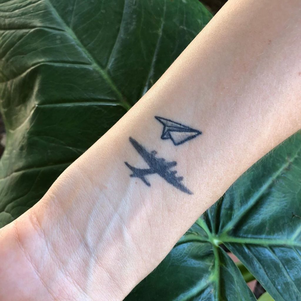 2019 05 23 22.09.59 2050180641105982418 paperairplanetattoo Outsons