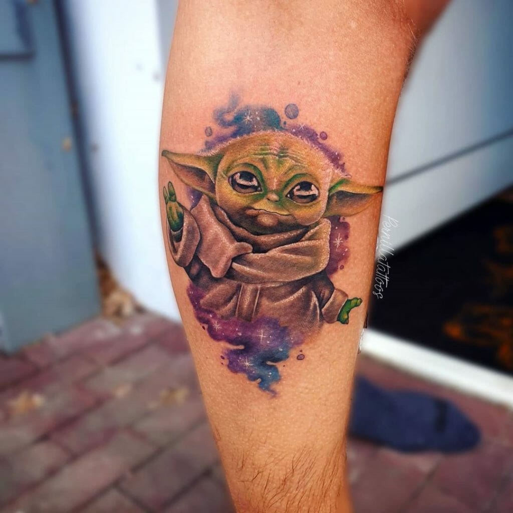 101 Amazing Baby Yoda Tattoo Designs You Need To See! | Outsons | Men's Fashion Tips And Style ...