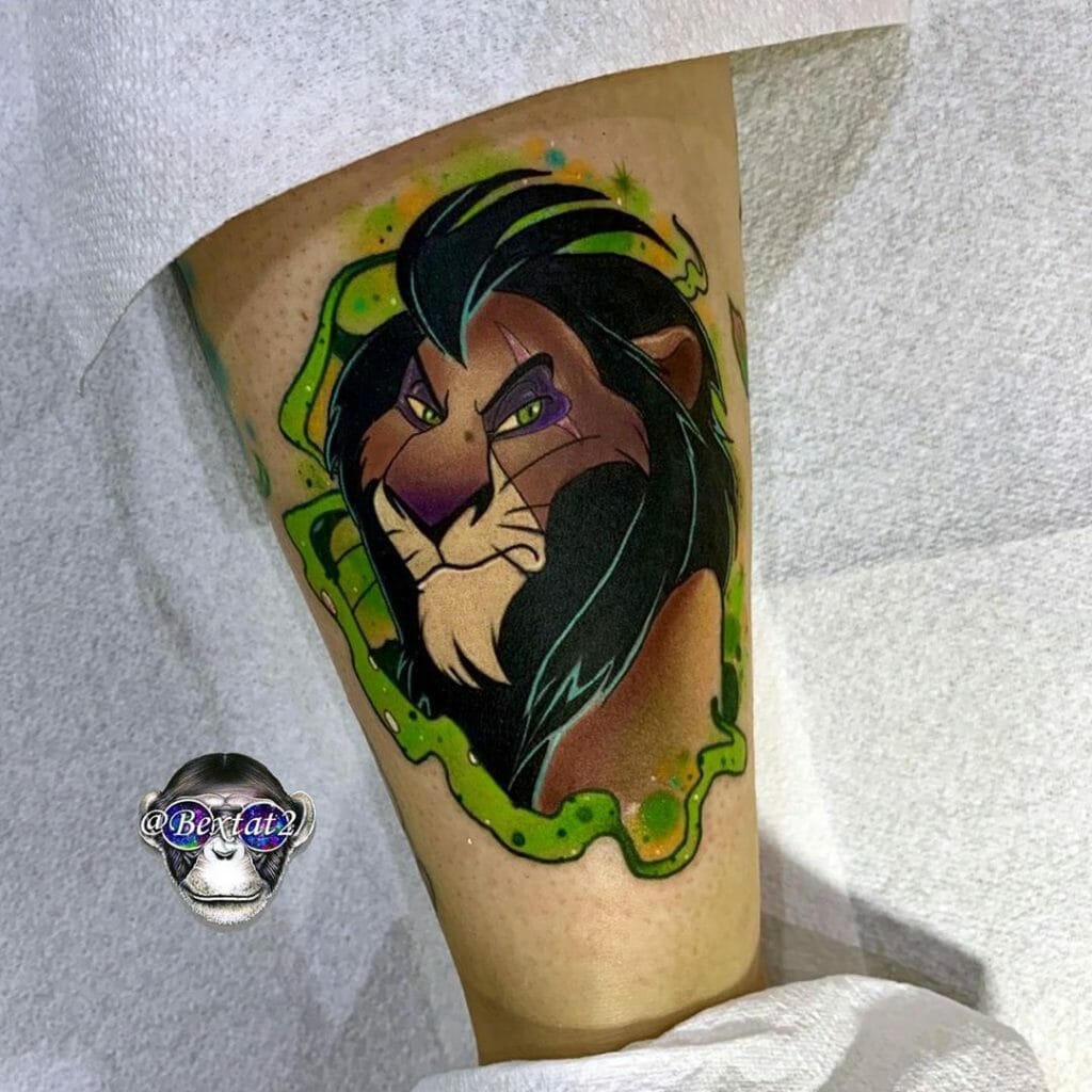 lion king tattoo