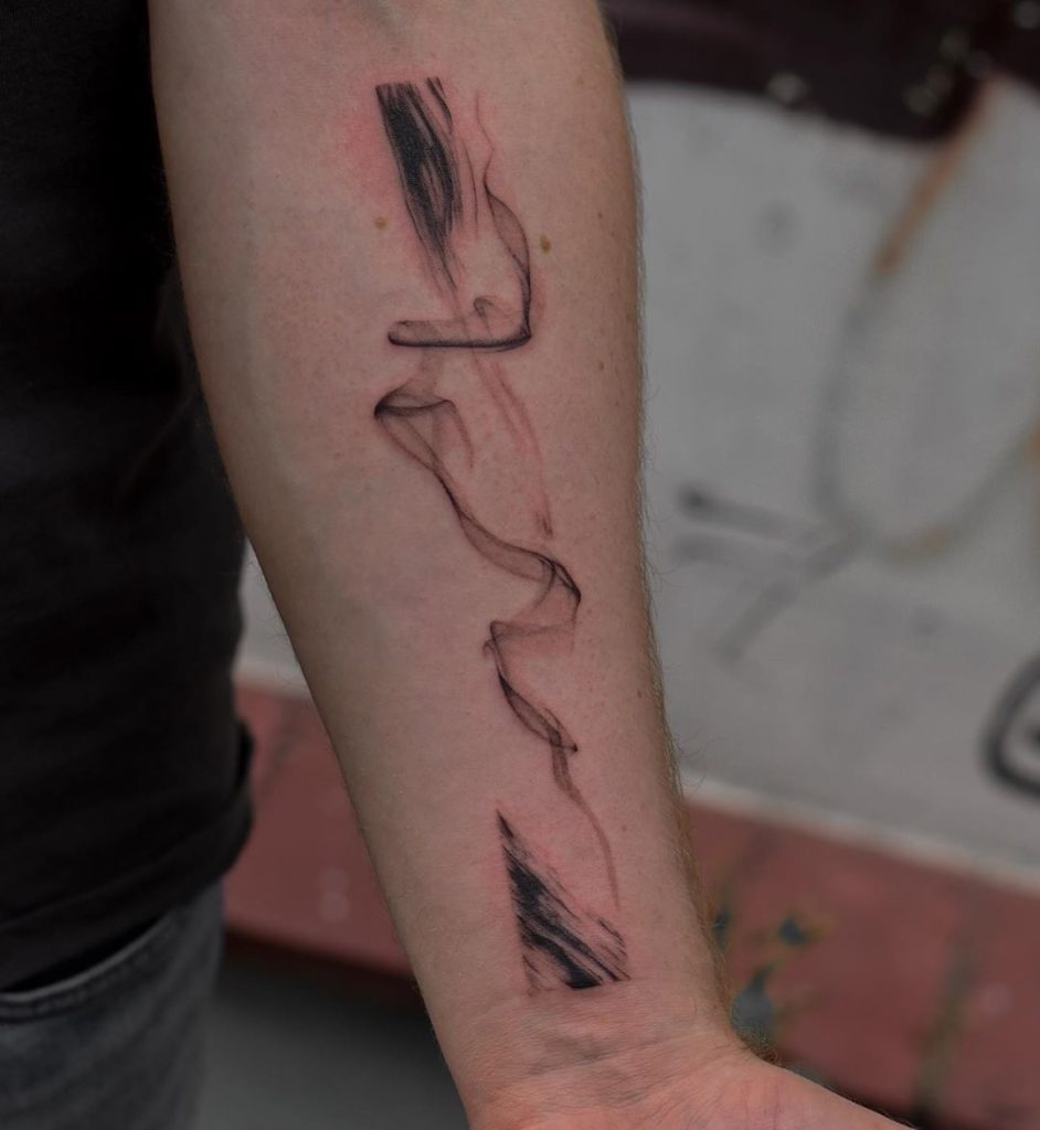 smoke tattoo