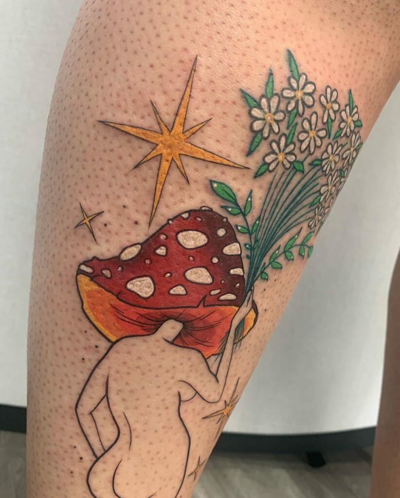 101 Amazing Mushroom Tattoo Designs You Need To See! Outsons Men's