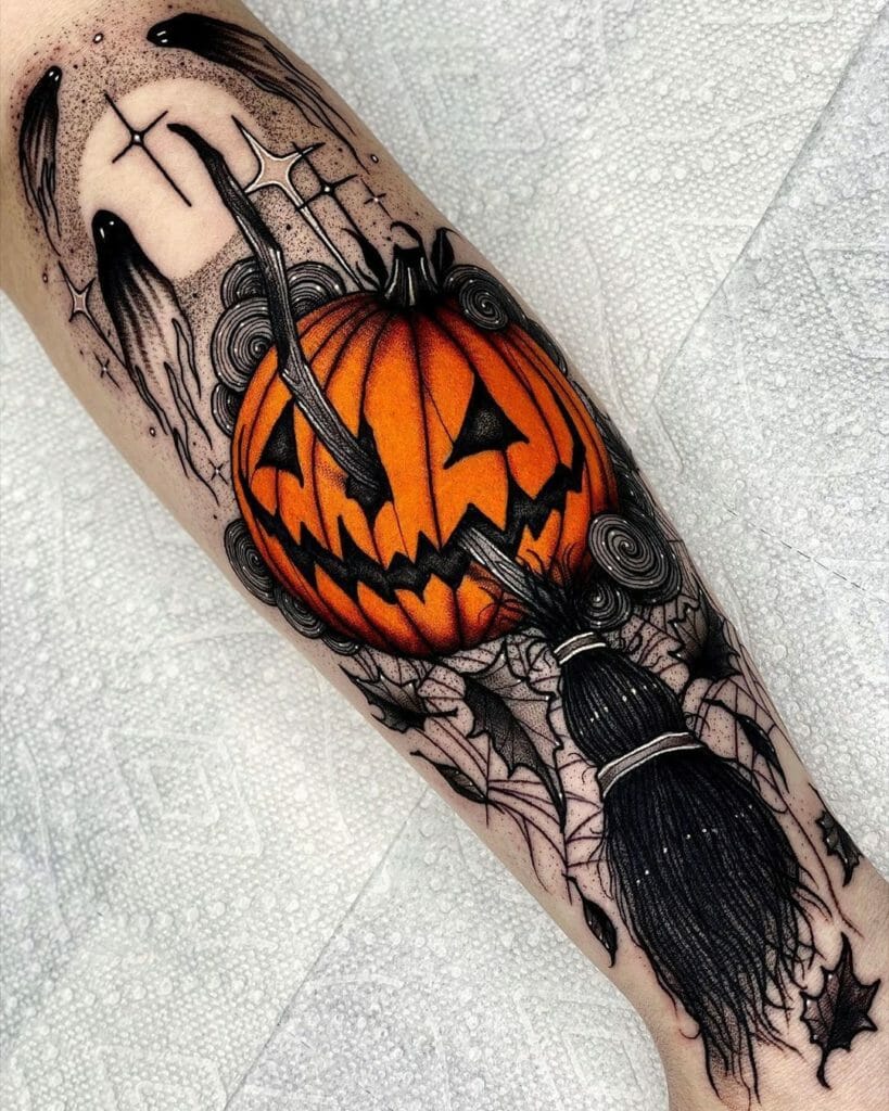 halloween tattoo