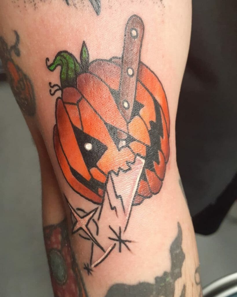 halloween tattoo