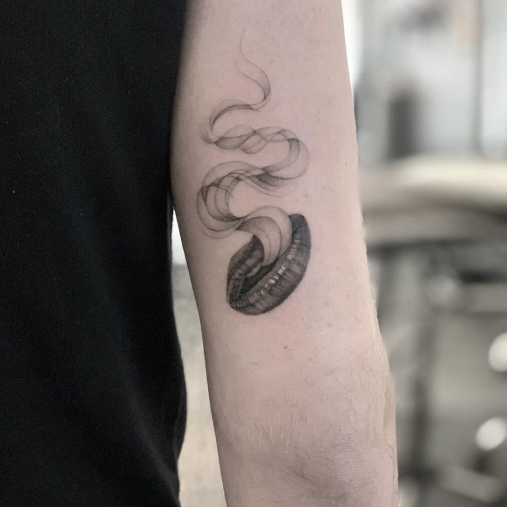 smoke tattoo