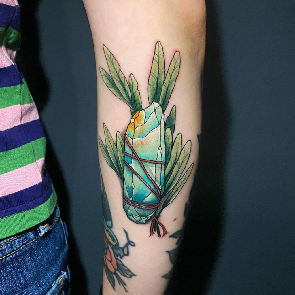 101 Amazing Crystal Tattoo Designs You Need To See! - Outsons