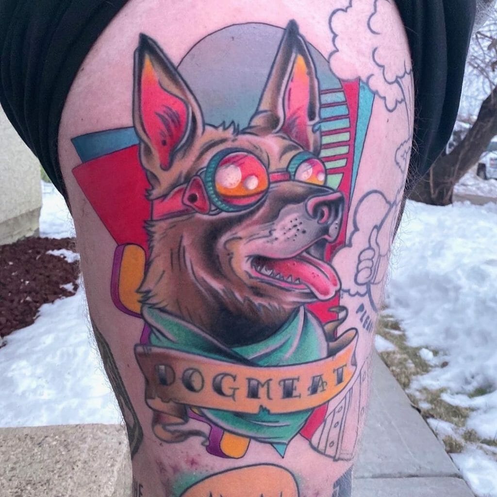 Best Boy Dogmeat Fallout 4 Tattoo